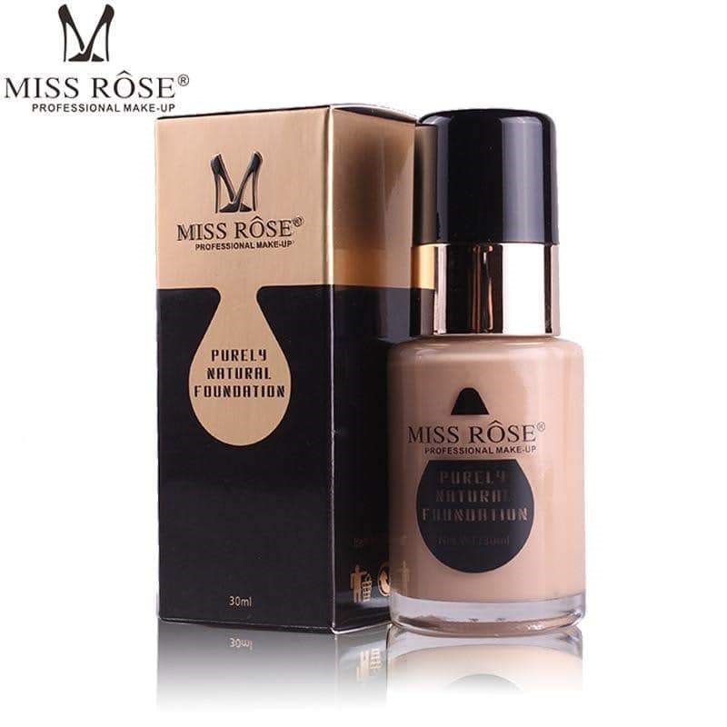 Miss Rose Waterproof Full Coverage Foundation 30ml 2 Miss Rose Waterproof Full Coverage Foundation 30ml - Image 2