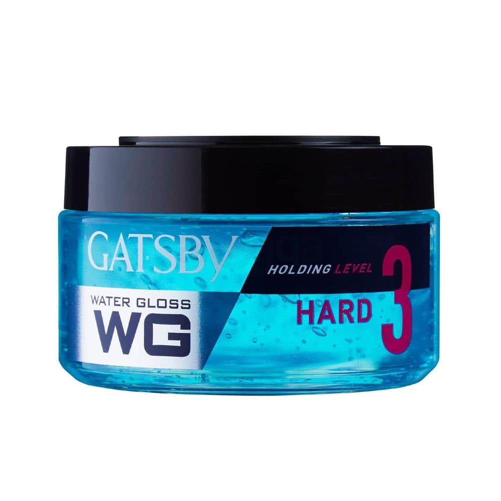 Gatsby Water Gloss Holding Level 3 Hard Hair Gel 150g