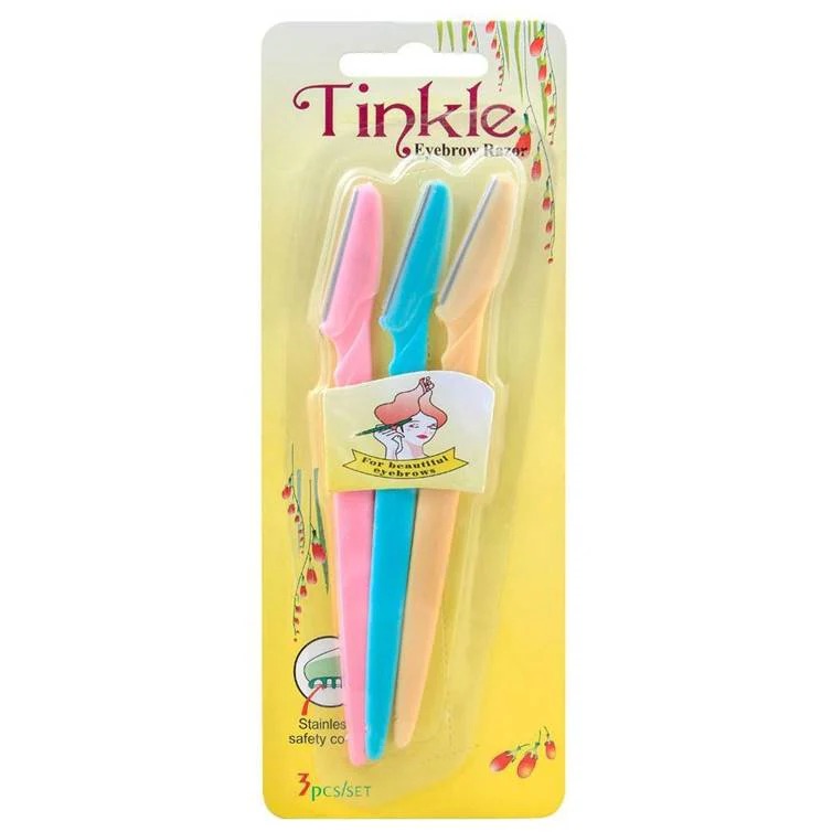 Tinkle Eyebrow Razor 3 Pieces Set