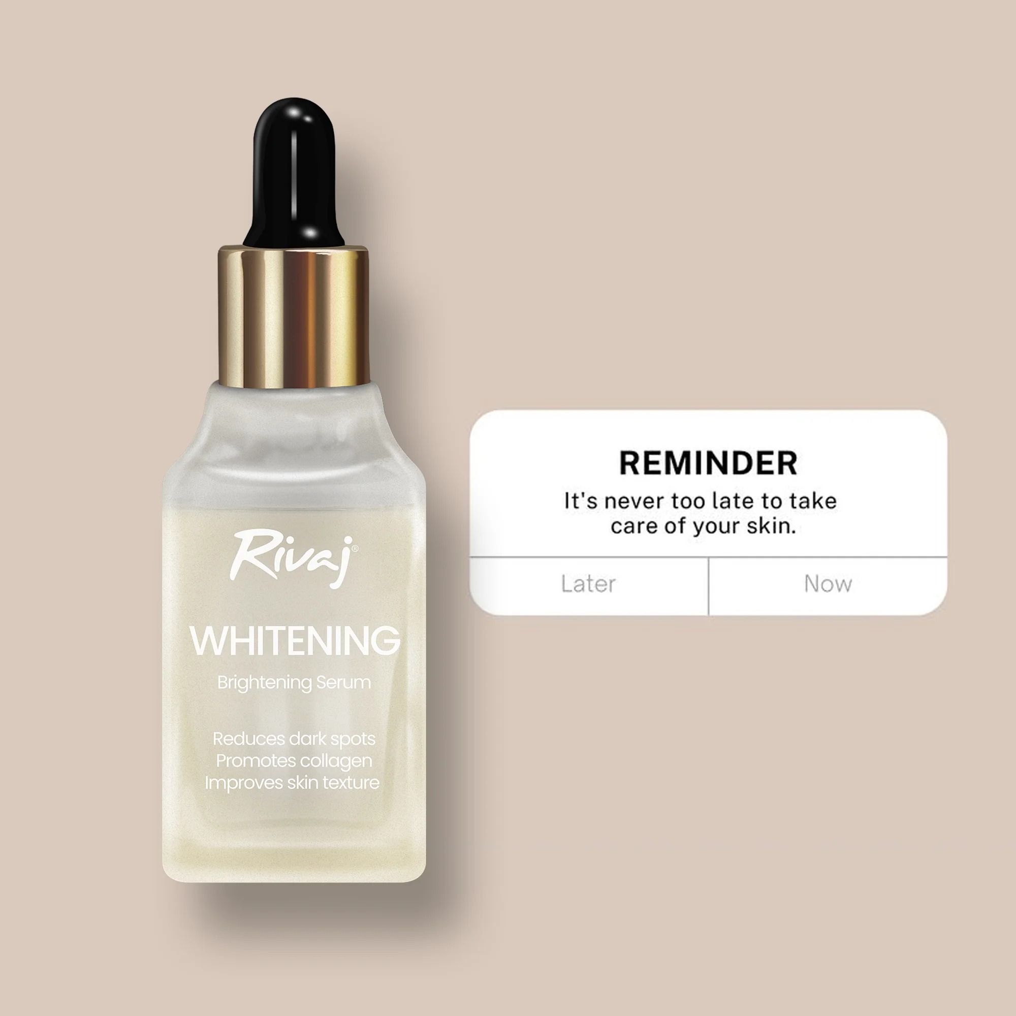 Rivaj Whitening Face Serum 30ml 3 Rivaj Whitening Face Serum 30ml - Image 3