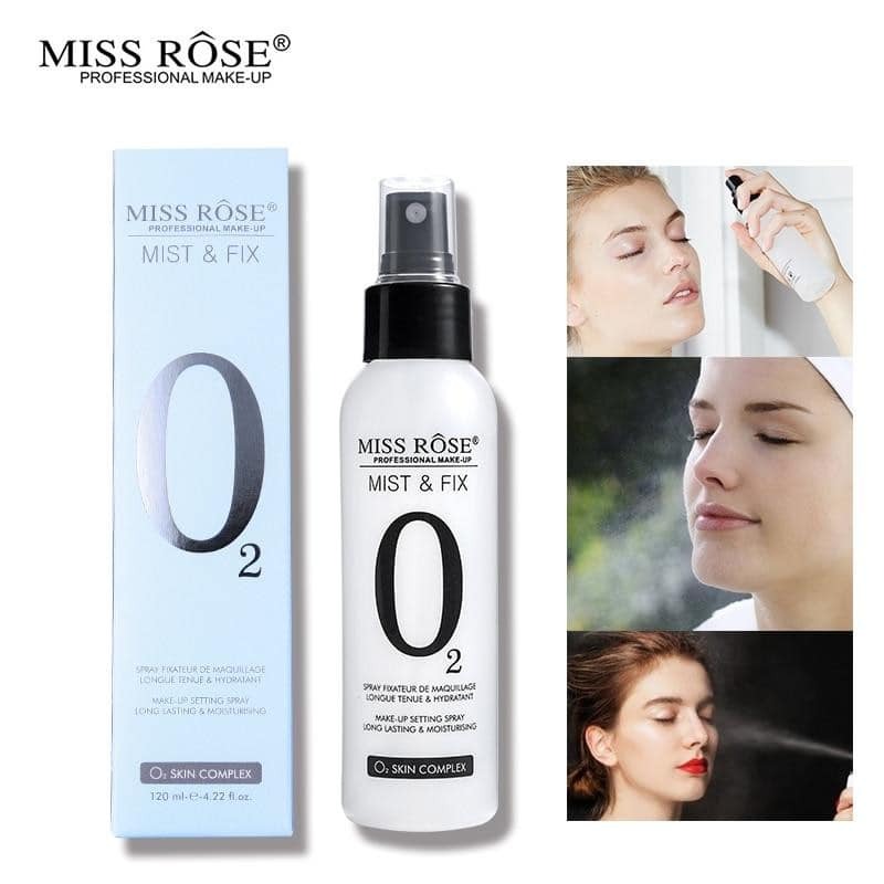 Miss Rose O2 Mist and Fix Setting Spray 4 Miss Rose O2 Mist and Fix Setting Spray - Image 4