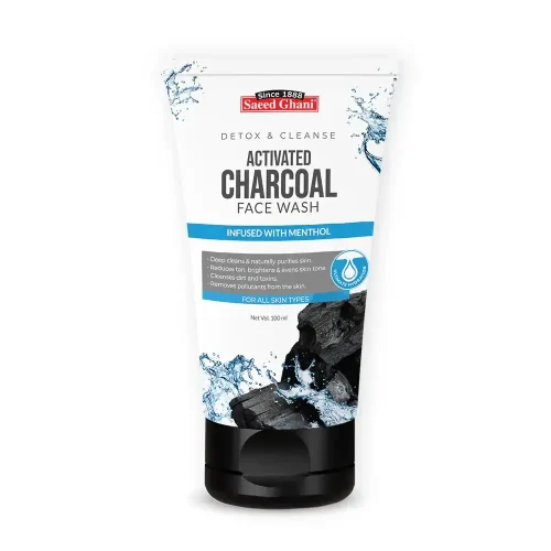 Saeed Ghani-Activated Charcoal Detox & Cleanse Face Wash