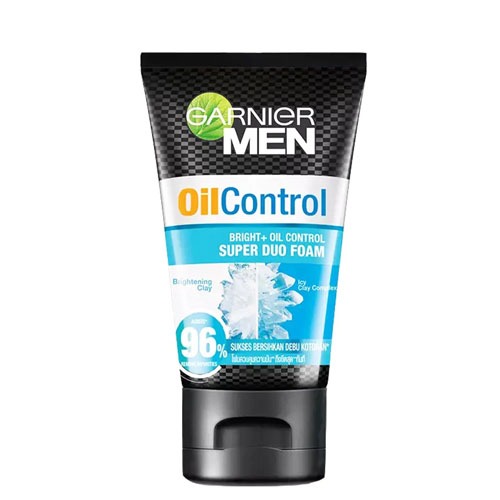 Garnier Men Bright Oil Control Super Duo Foam 100ml