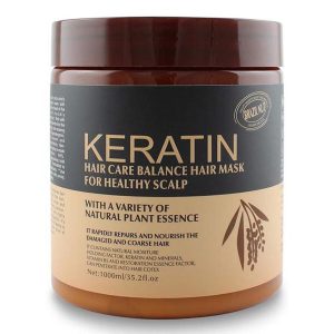 Keratin Hair Mask Brazil Nut for Healthy Scalp 500ml