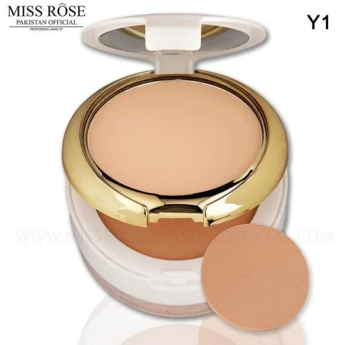 Miss Rose 3 in 1 Compact & Loose Powder