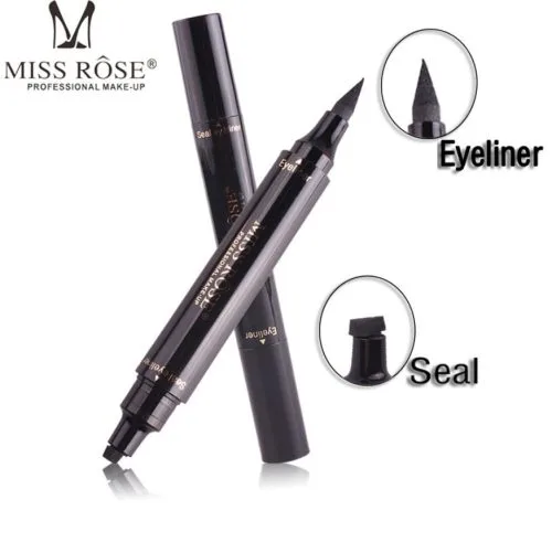 Miss Rose Makeup Liquid Black Eyeliner Pencil