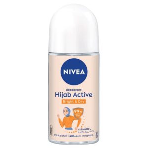 Nivea Hijab Active Bright and Dry Deodorant Roll On 50ml