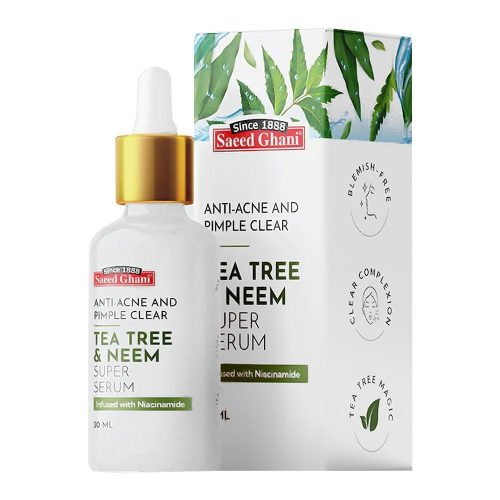 Saeed Ghani Anti-Acne & Pimple Clear Tea Tree & Neem Super Serum