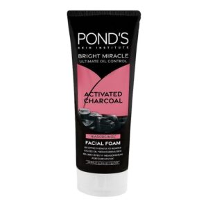 Pond's Bright Miracle Activated Charcoal Niasorcinol Facial Foam