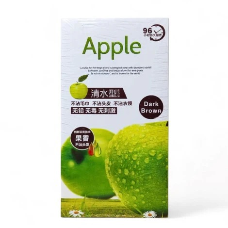 Apple Hair Color Dark Brown Ammonia Free 1000ml