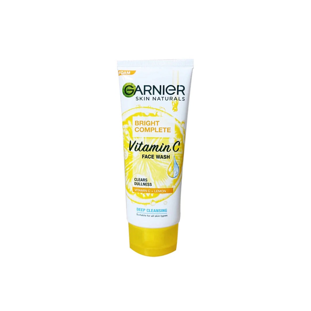 Garnier Skin Active Bright Complete Vitamin C Face Wash 100ml