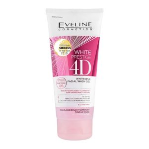 Eveline 48H White Prestige 4D 3-in-1 Whitening Facial Wash Gel 200ml