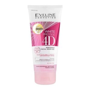 Eveline 48H White Prestige 4D 3-in-1 Whitening Facial Wash Gel 200ml