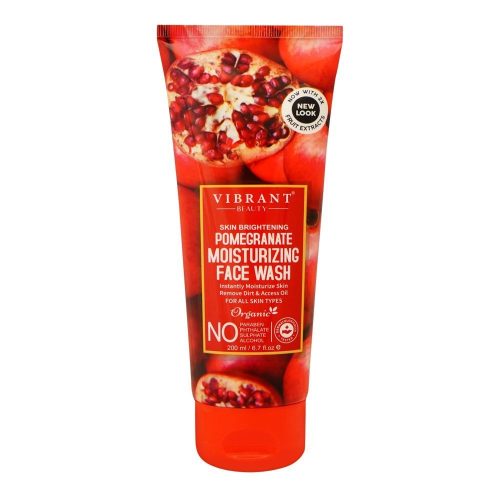 Vibrant Beauty Brightening Pomegranate Moisturizing Face Wash 200ml