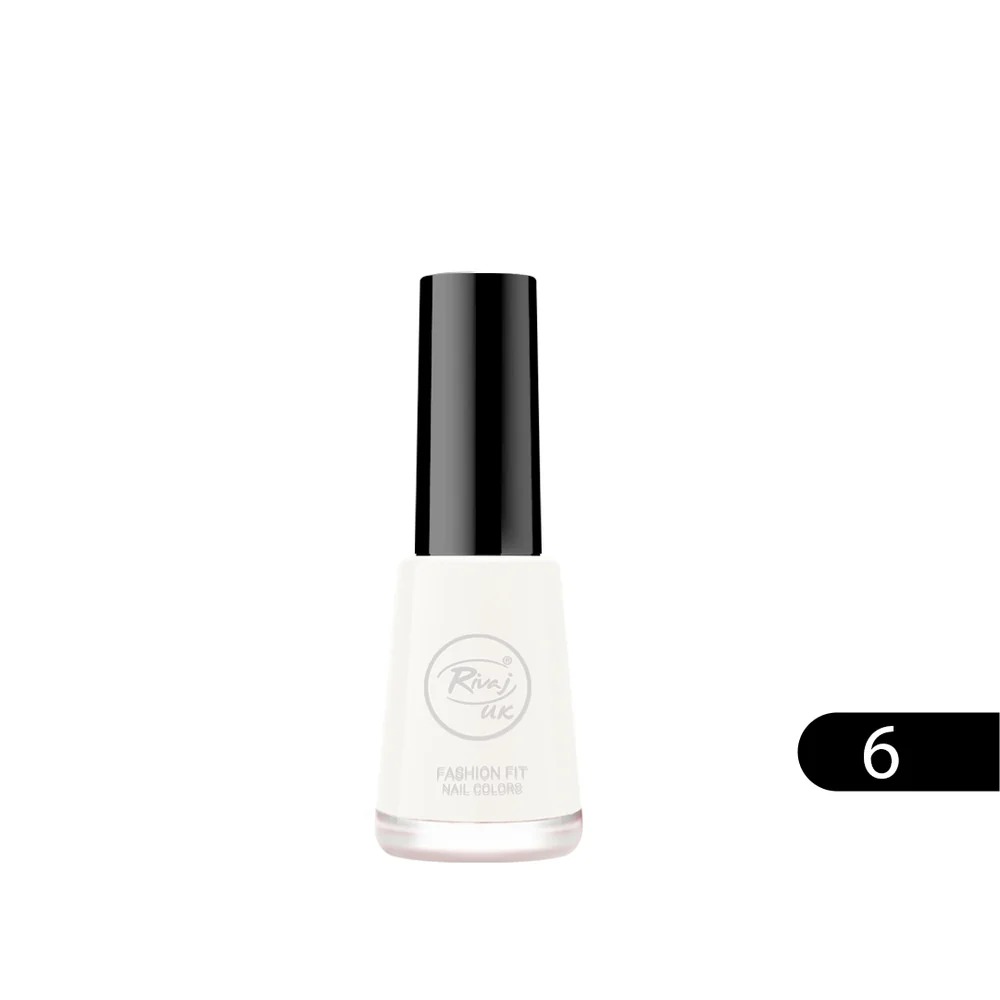 Rivaj Fashion Fit Nail Color | Long-Lasting Nail Polish 5ml 6 Rivaj Fashion Fit Nail Color Shade 6