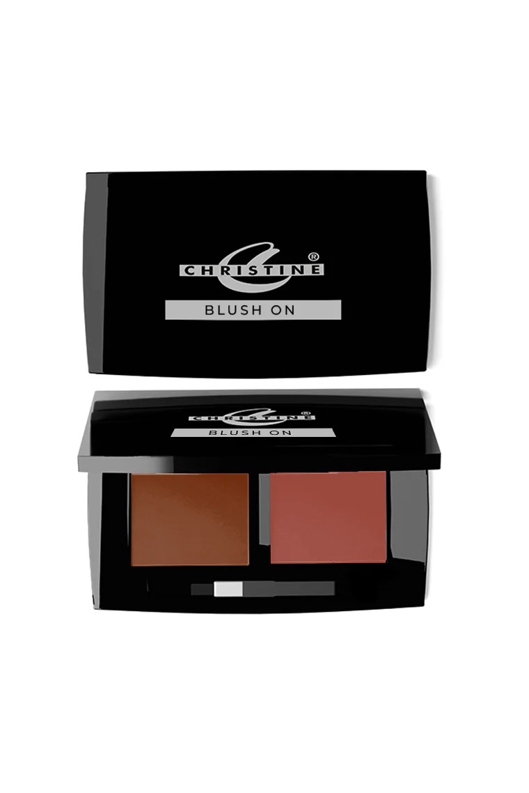 Christine 2 Color Blush On | Dual Shade Blendable Blush Palette 5 Christine 2 Color Blush On | Dual Shade Blendable Blush Palette - Image 5