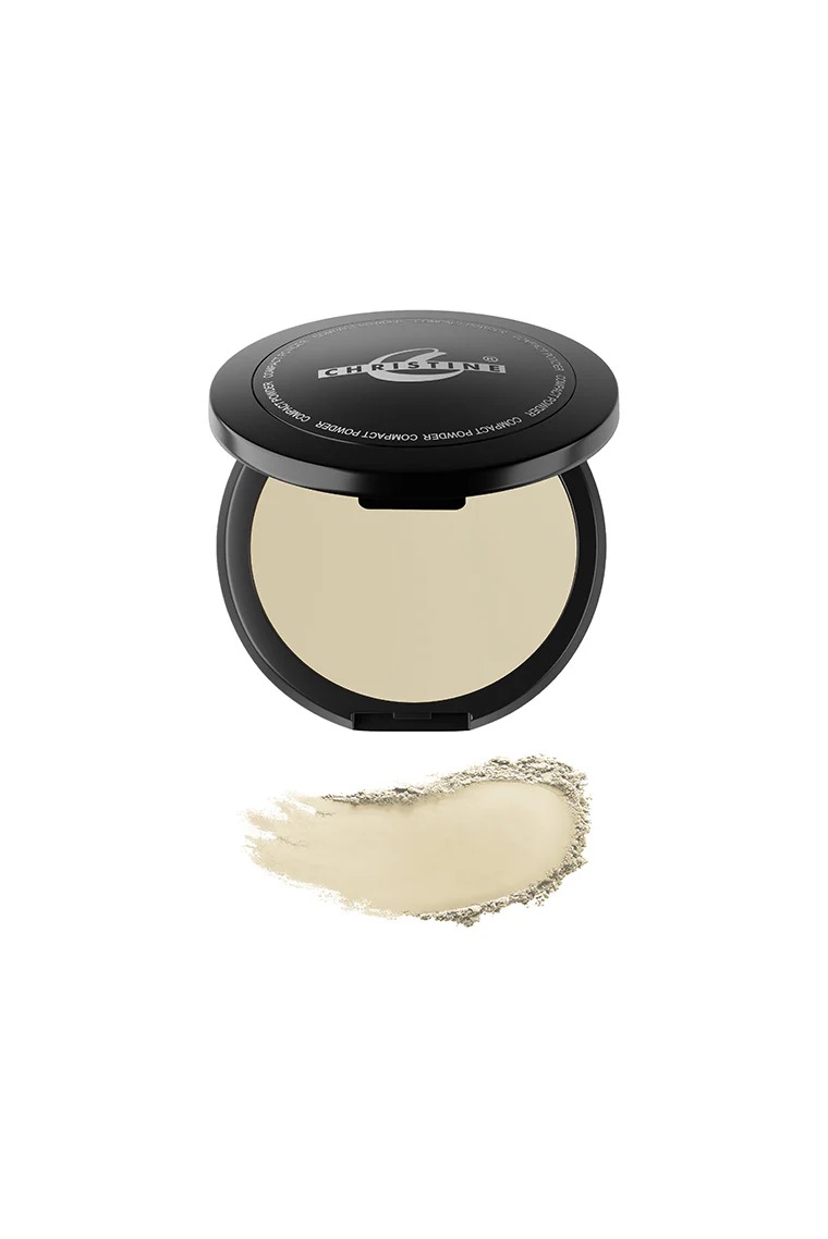 Christine Oil Control Compact Powder | Matte Finish Pressed Face Powder 5 Christine Oil Control Compact Powder Fair-01-906