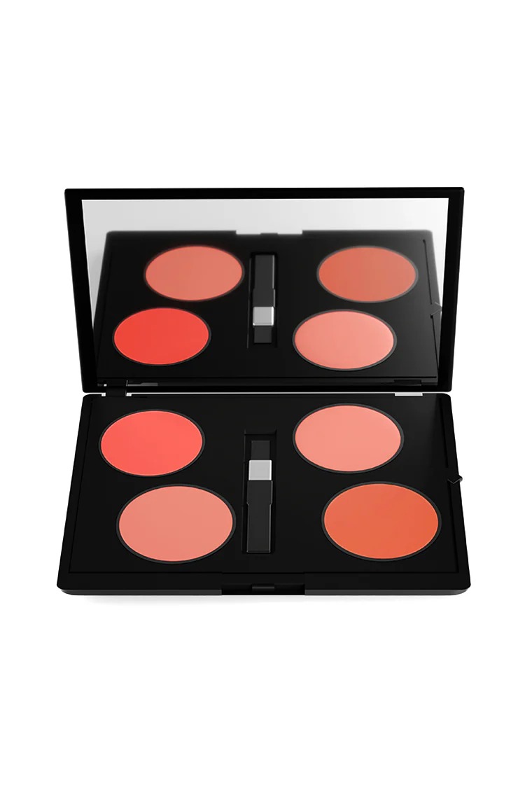 Christine Blush On 4 Color | Professional 4 Shade Blush Palette 3 Christine Blush On 4 Color Shade 02