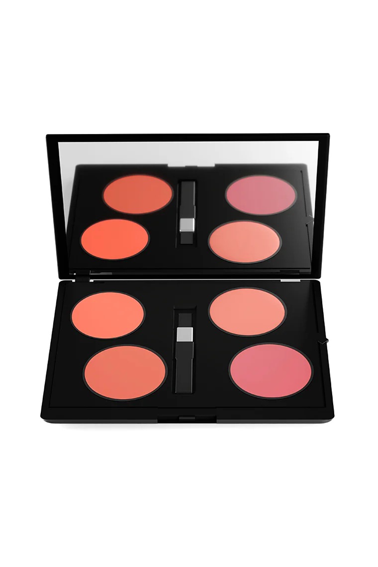 Christine Blush On 4 Color | Professional 4 Shade Blush Palette 4 Christine Blush On 4 Color Shade 03