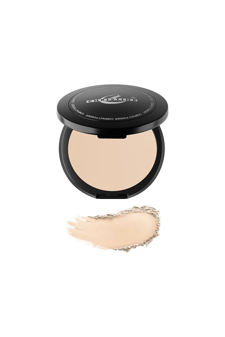 Christine Oil Control Compact Powder | Matte Finish Pressed Face Powder 3 Christine Oil Control Compact Powder Natural-PINK-902