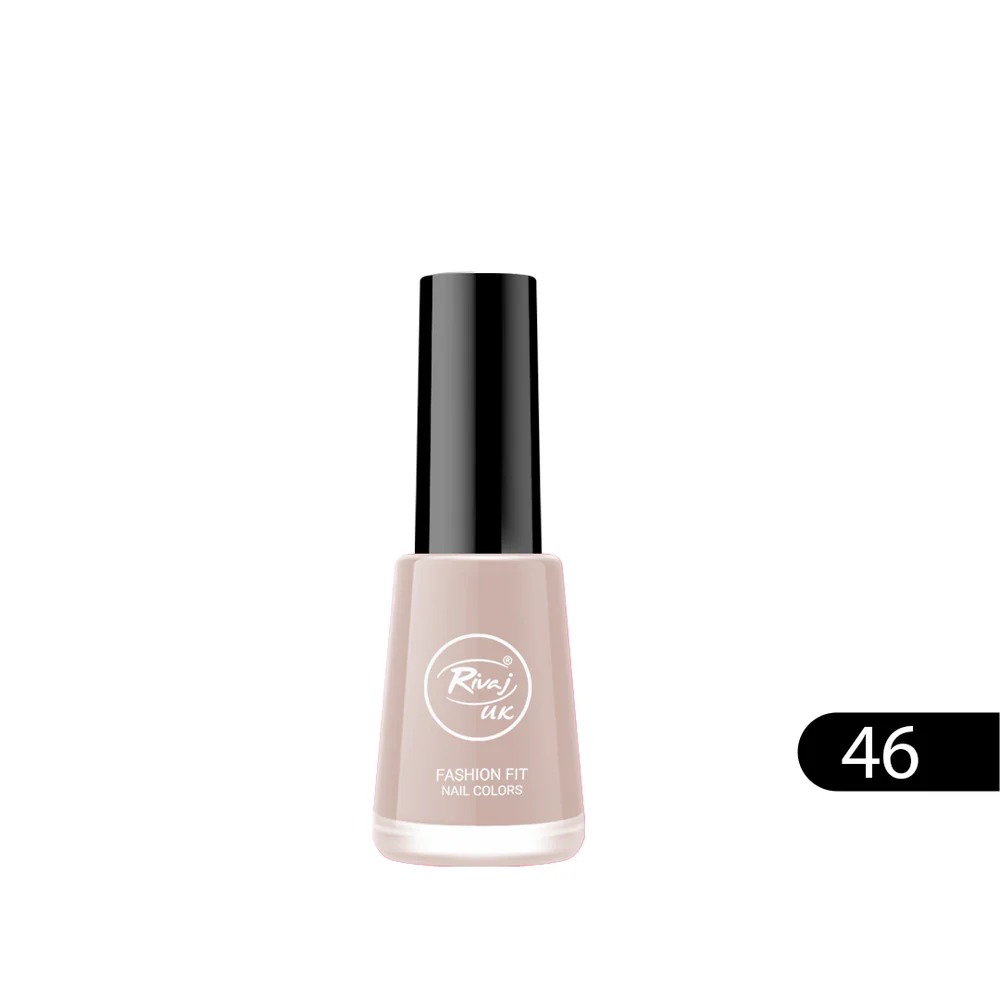 Rivaj Fashion Fit Nail Color | Long-Lasting Nail Polish 5ml 12 Rivaj Fashion Fit Nail Color Shade 46