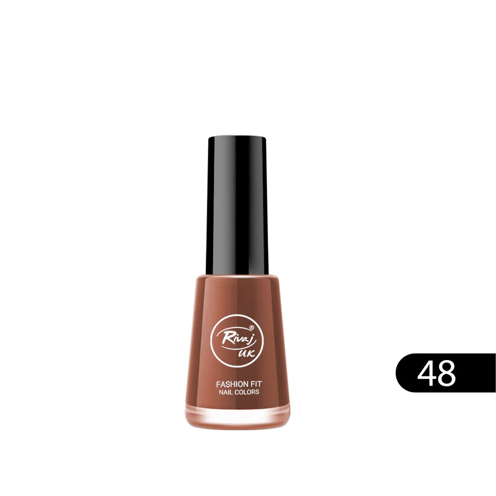 Rivaj Fashion Fit Nail Color | Long-Lasting Nail Polish 5ml 14 Rivaj Fashion Fit Nail Color Shade 48