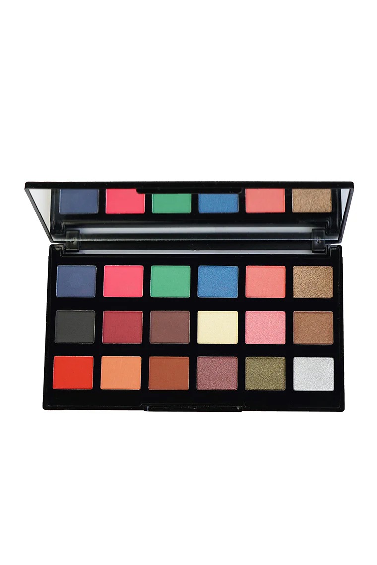 Christine 18 Color Eyeshade Kit 3 Basic eyeshade kit 9 MATTE+9 SHIMMERY 01